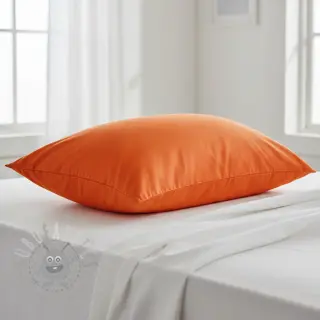 Puuvillapopliini orange