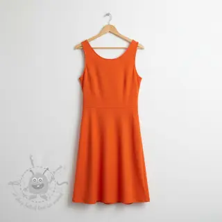 Puuvillapopliini orange