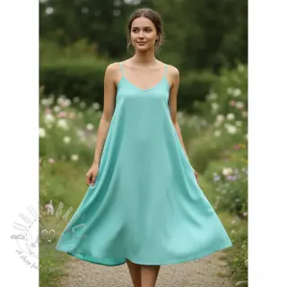 Puuvillapopliini mint