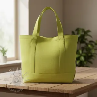Puuvillapopliini old lime