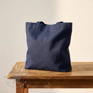 Puuvillapopliini navy