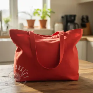 Puuvillapopliini red