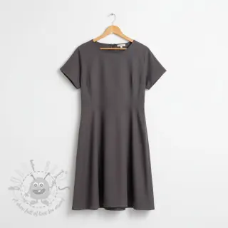 Puuvillapopliini dark grey