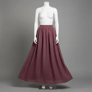 Bavlnená látka SLUB WASHED mauve