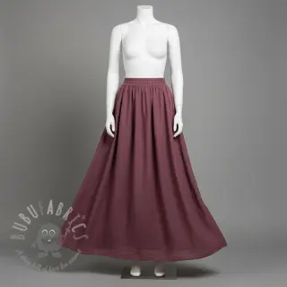 Puuvillakangas SLUB WASHED mauve