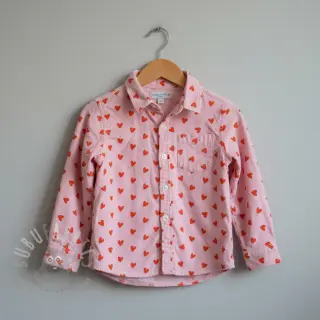 Puuvillakangas FLANNEL Hearts pink