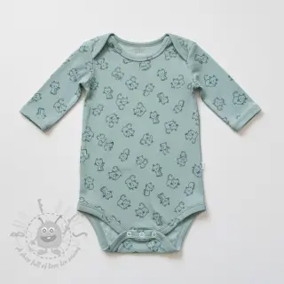 Puuvillakangas FLANNEL Cats mint