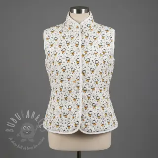 Puuvillakangas QUILTING Elisabetta jaune