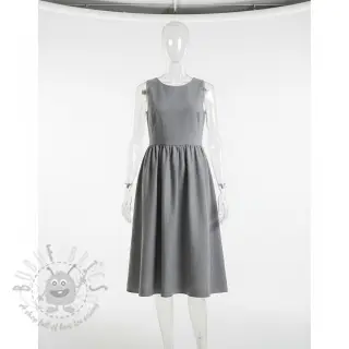 Puuvillakangas pellavalla PREMIUM light grey