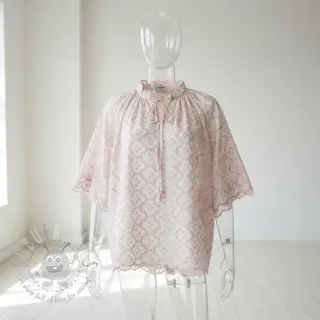 Puuvillakangas EMBROIDERY Lilian rose