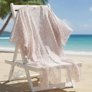 Puuvillakangas EMBROIDERY Lilian rose
