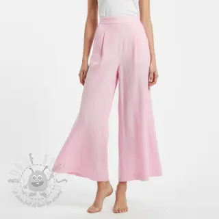 Puuvillakangas pellavalla pink