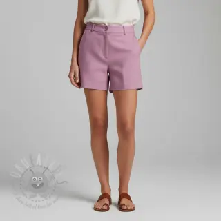 Puuvillakangas pellavalla old pink