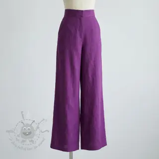 Puuvillakangas pellavalla purple