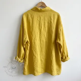 Puuvillakangas pellavalla ochre