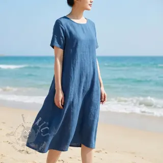 Puuvillakangas pellavalla jeans