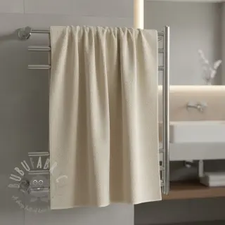 Joustava froteekangas dark beige