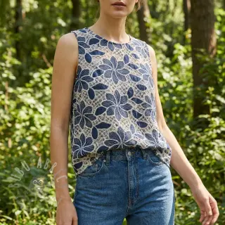 JEANS DENIM Lavicia Lace design Ja