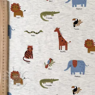 Neulos Safari melange light grey