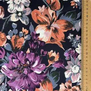 Collegekangas Flower Luna navy digital print
