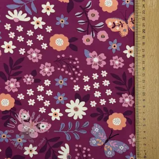 Collegekangas Flowers Azriel fuchsia