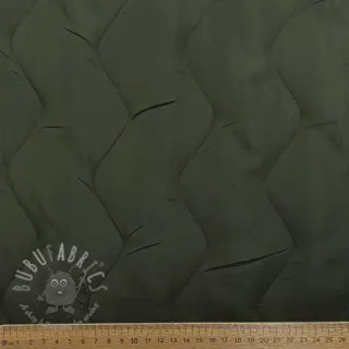 Tikattu kangas ZIG ZAG army green