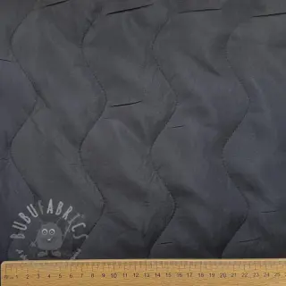 Tikattu kangas ZIG ZAG black