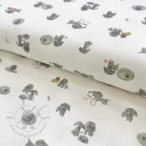 Neulos Dogs digital print ORGANIC