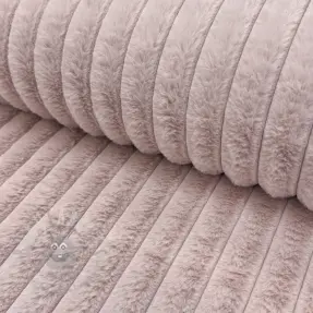 Tekoturkis Stripes Luxe old rose