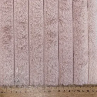Tekoturkis Stripes Luxe old rose