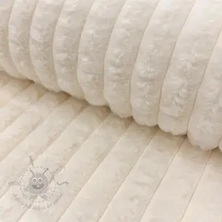 Tekoturkis Stripes Luxe ecru