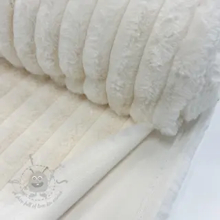 Tekoturkis Stripes Luxe ecru