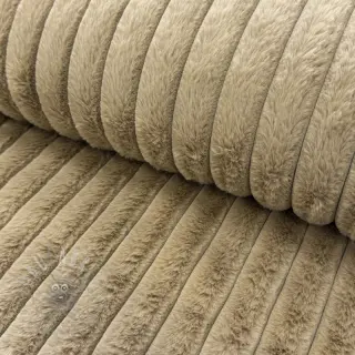 Tekoturkis Stripes Luxe beige