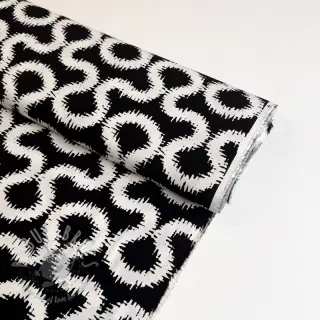 Viskoosi STRETCH Abstract black