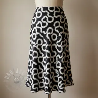 Viskoosi STRETCH Abstract black