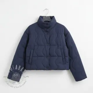 Tikattu kangas ZIG ZAG navy