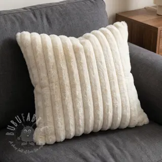 Tekoturkis Stripes Luxe ecru