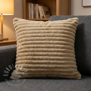 Tekoturkis Stripes Luxe beige