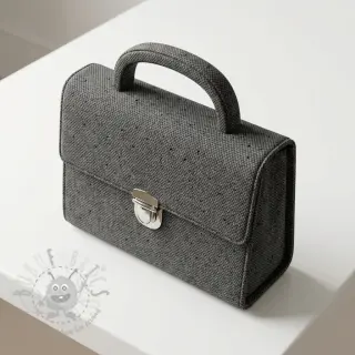 Kangas pukuun PIED DE POULE BRUSHED Studs