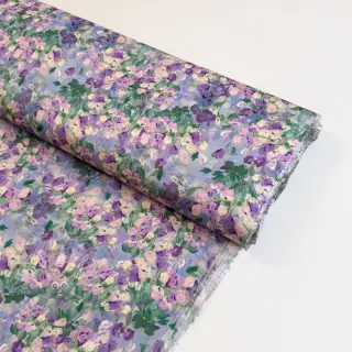 Viskoosi SATIN Flowers Jamie digital print