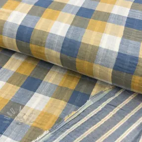 Kaksinkertainen harsokangas/musliini DOUBLE SIDED Summer Check