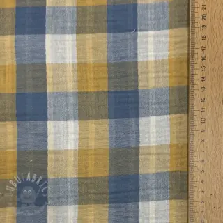 Kaksinkertainen harsokangas/musliini DOUBLE SIDED Summer Check