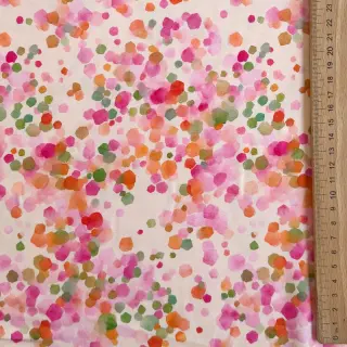 Viskóza SATIN Dots digital print
