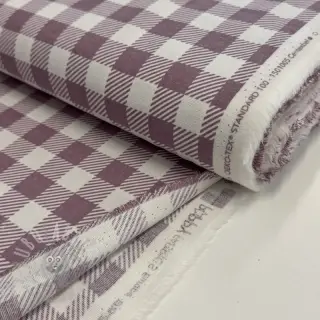 Puuvillakangas FLANNEL BIG Check mauve