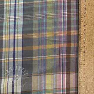 Puuvillakangas YARN DYED Check Nina multi