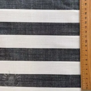Viskoosi YARN DYED Stripes BIG navy