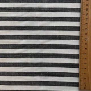 Viskóza YARN DYED Stripes SMALL navy
