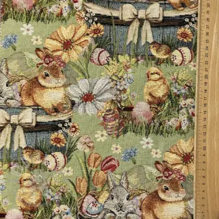 Sisustuskangas GOBELIN premium Playful Easter Scene