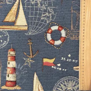 Sisustuskangas GOBELIN premium Coast Lighthouse Sea