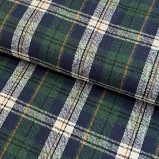 Scottish Check YARN DYED BRUSHED Atlas green